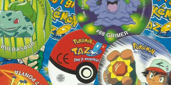 Pokemon Tazo set 1 – początek Pokemon Tazo w Polsce
